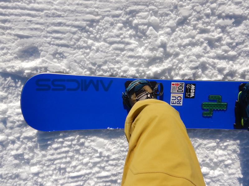 21/22モデル AMICSS DNA Ti 161 インプレッション | スノーボード情報