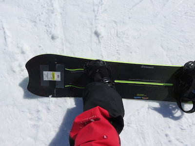 16/17モデル試乗 KISSMARK AIRGROOVE 151 | スノーボード情報サイト