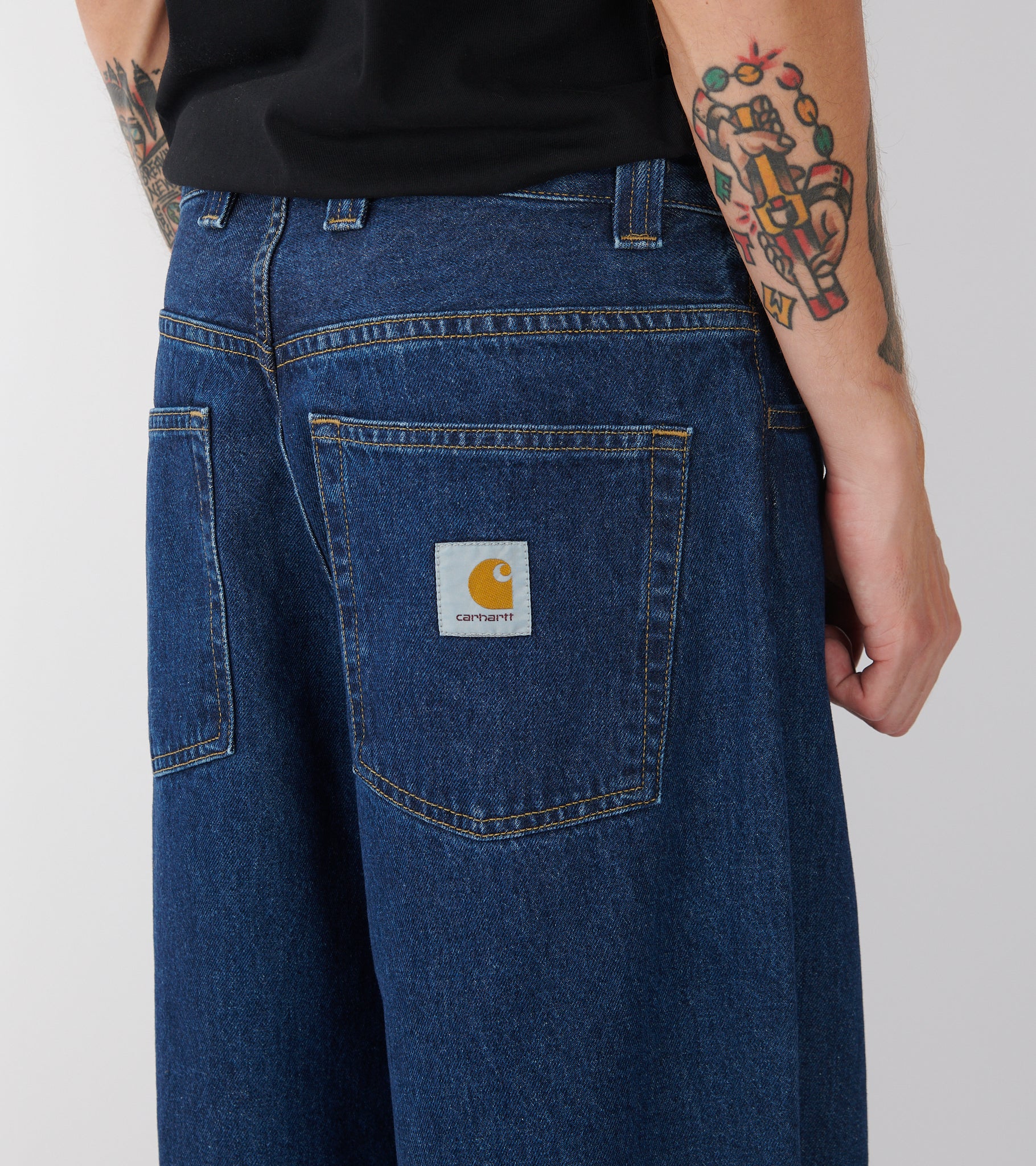 Brandon Pant Blue Stone Washed – Dr. Adams