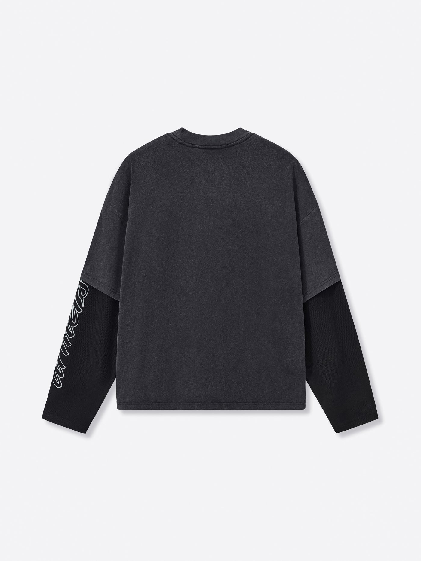 POLARIS LAYERED TEE - BLACK – DRMERS CLUB
