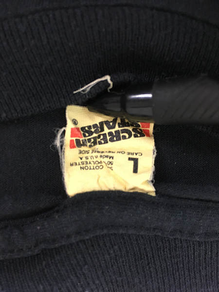 古着 90s USA製 ボーン スカル 人気 48手 エロ Tシャツ L 古着 - 古着