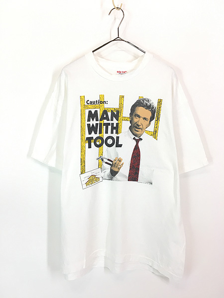 古着 90s USA製 Home Improvement 「The Tool Man」 TV ドラマ Tシャツ