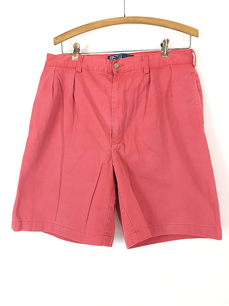 古着 Polo Ralph Lauren 「TYLER SHORT」 タック チノ ショーツ