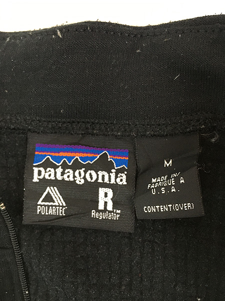 古着 00s USA製 Patagonia R1 レギュレーター ハーフジップ フリース