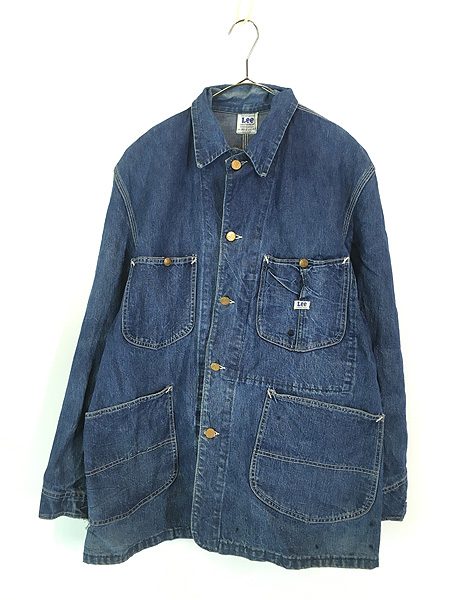 古着 50s USA製 Lee 91-J Jelt Denim 真紺 インディゴ デニム ワーク
