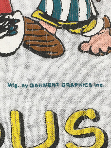 古着 90s PEANUTS Snoopy スヌーピー マルチ キャラクター スウェット