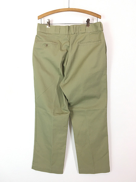 古着 90s USA製 Dickies コットンツイル ワーク チノ パンツ チノパン