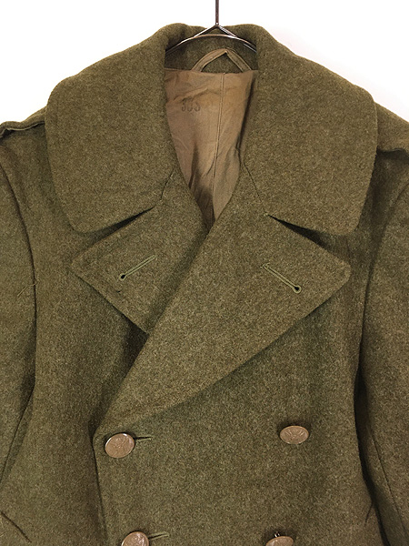 古着 40s 米軍 US ARMY ミリタリー 32oz メルトン ウール ダブル