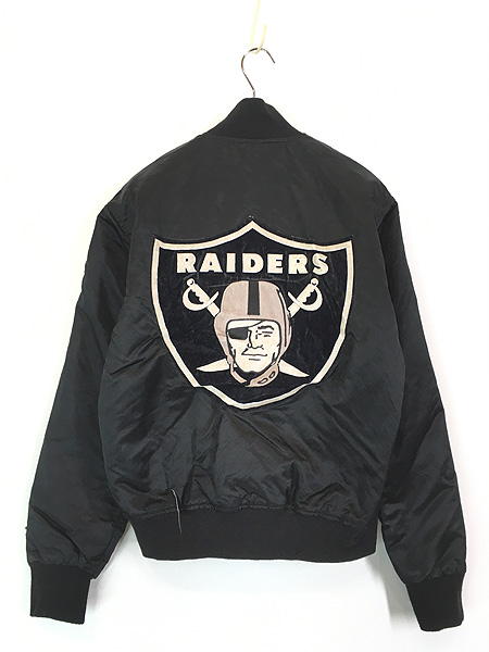 古着 80s USA製 STARTER NFL Las Vegas Raiders レイダース 光沢