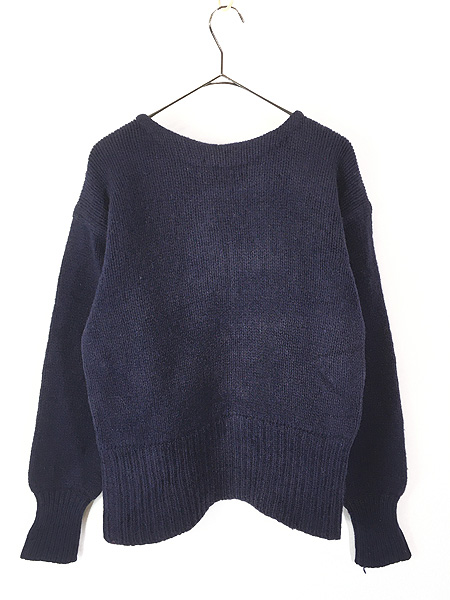 古着 40-50s Union Knitting Mills 無地 ソリッド ローゲージ ヘビー