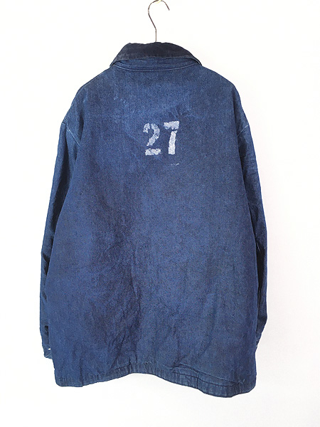 古着 70s USA製 BIG BEN by Wrangler 「27」 ステンシル ブランケット