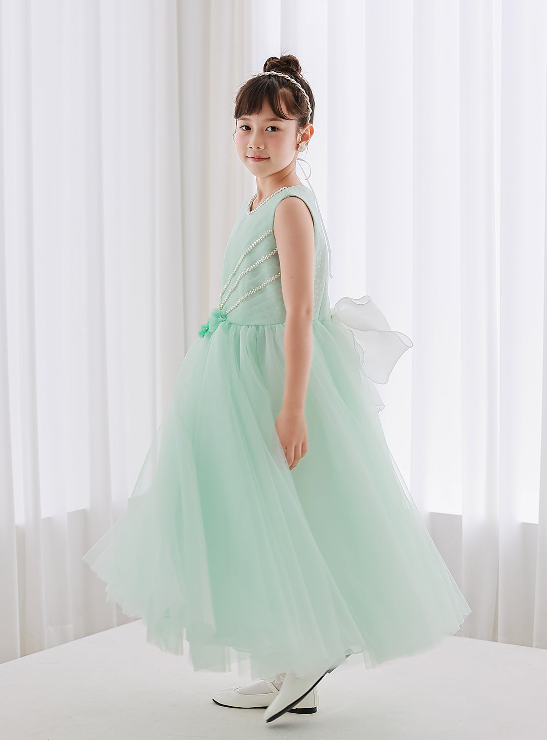 子供ドレス|子供ドレスならミントブルージュエリーロングドレス