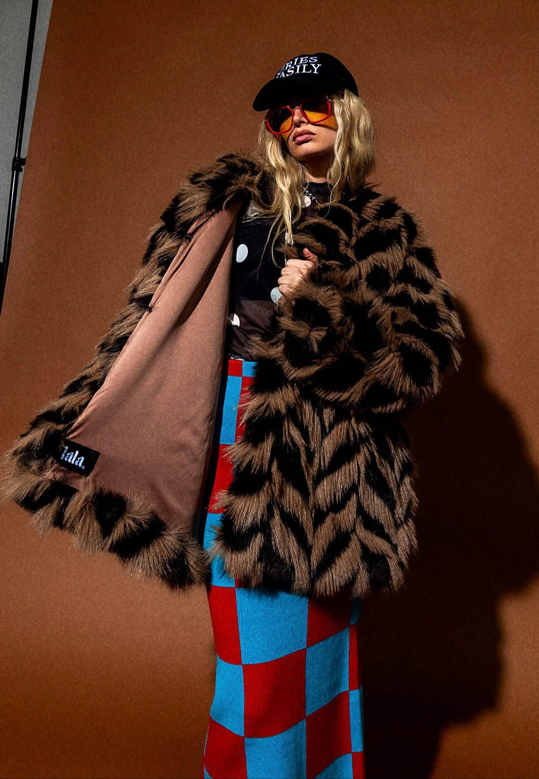 Mob Muse Oversized Faux Fur Coat – Dressed in Lala