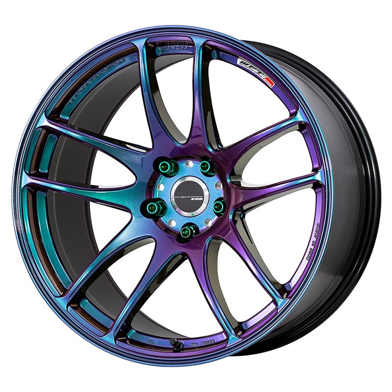 WORK EMOTION CR kiwami 1885+47 5H114.3 ｱｽﾃﾘｽﾞﾑﾌﾞﾗｯｸ