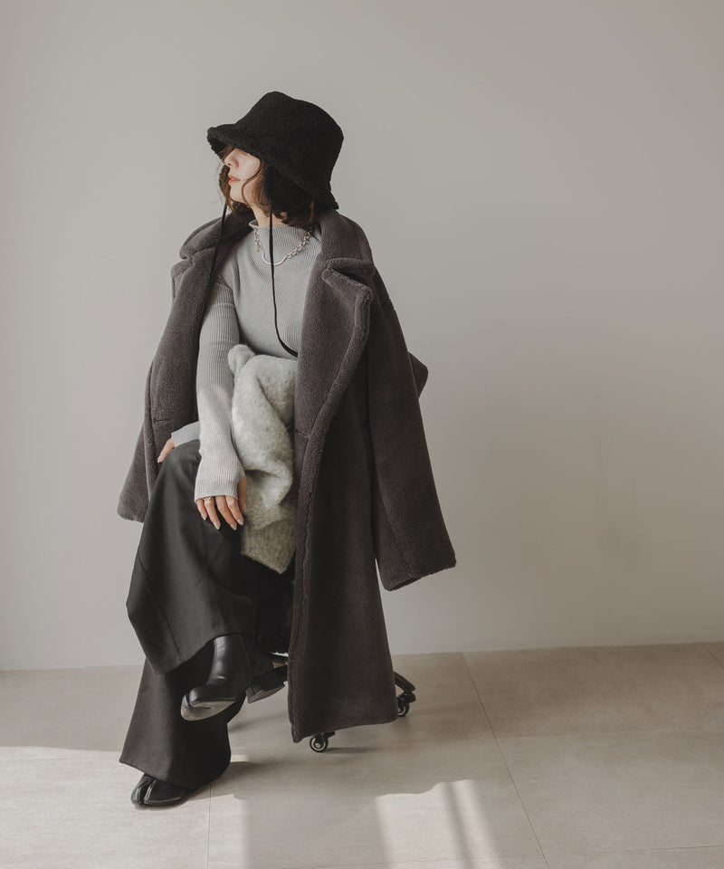 ウールブレンドモヘアニットカーディガン – レディースファッション