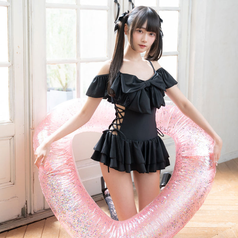 サイドレースアップリボン水着 – レディースファッション通販の夢展望