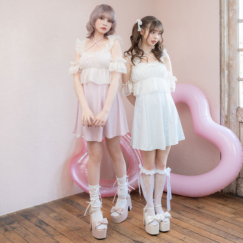 チュールsetフレアワンピース水着 – レディースファッション通販の夢