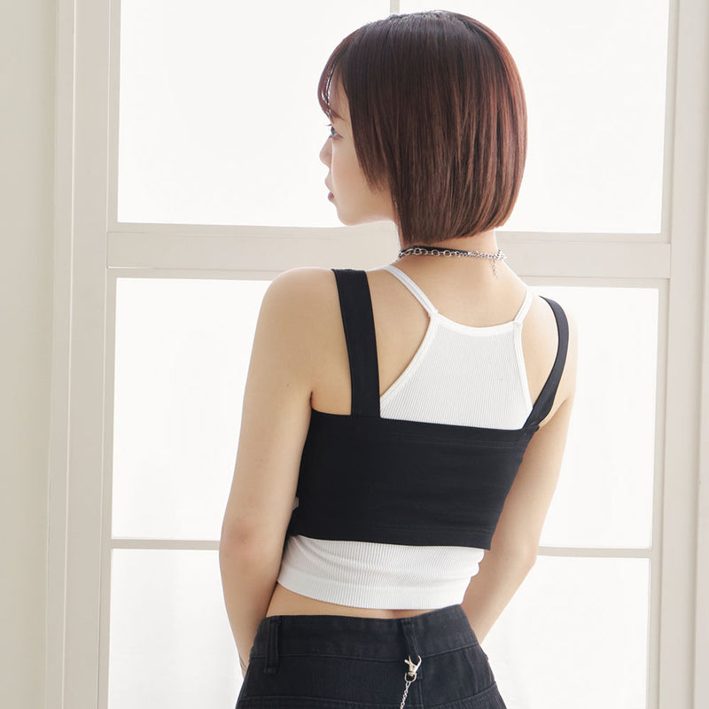 メール便】短丈肌魅せリブキャミソール – レディースファッション通販