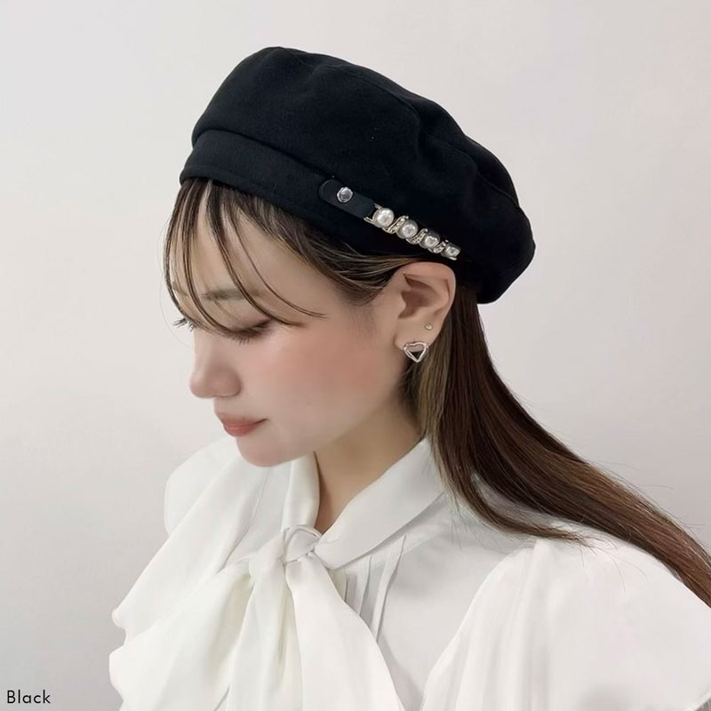 パールベルトベレー帽 – レディースファッション通販の夢展望【公式】