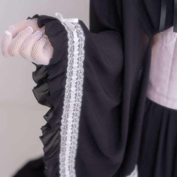 はしごレースフリルロリータセットアップ浴衣 – レディース