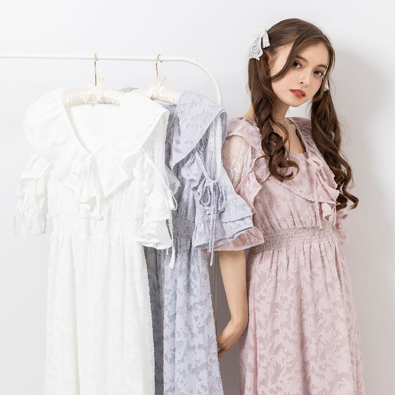 ショルダーレースモテフリルワンピース – レディースファッション通販