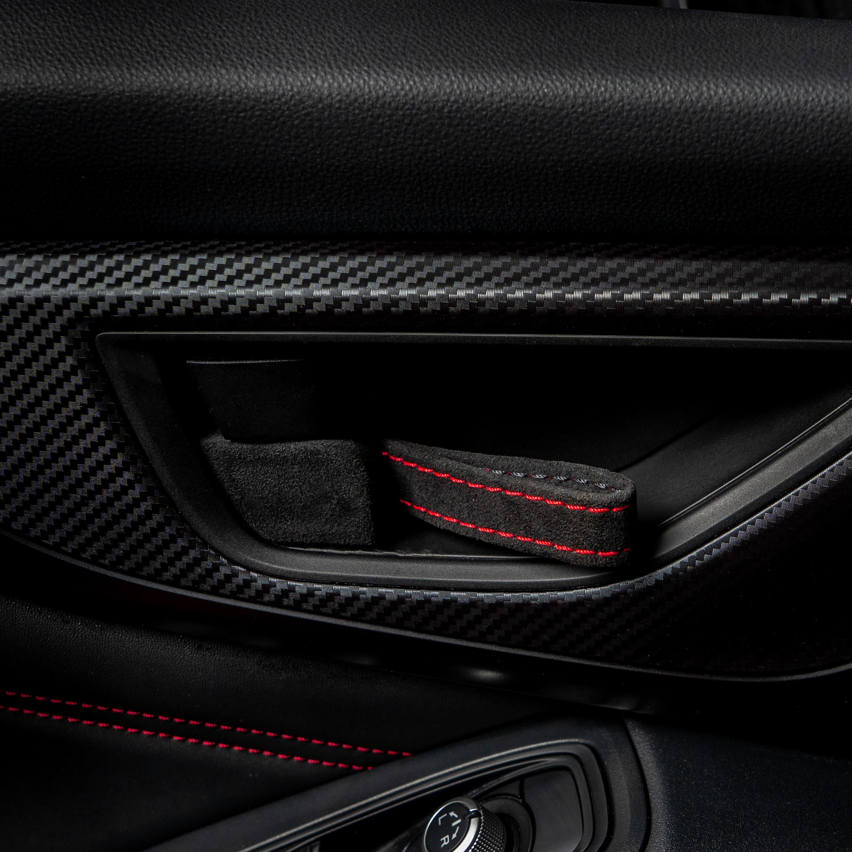 22+ WRX / BRZ / GR86 Billetworkz Alcantara Door Pull Strap Kit