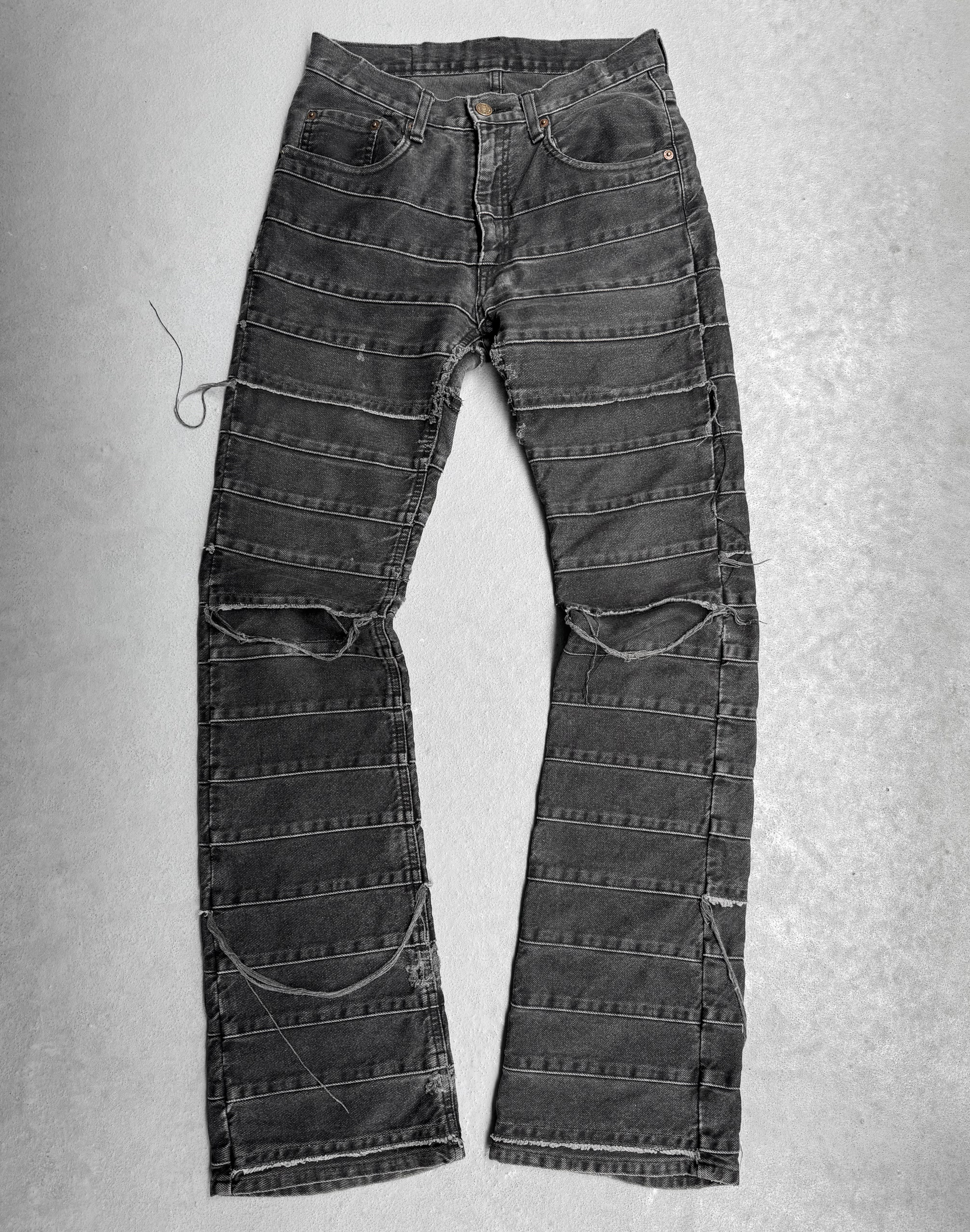 Hysteric Glamour Early 00s Grey Flare Hagi Denim – DRIEW