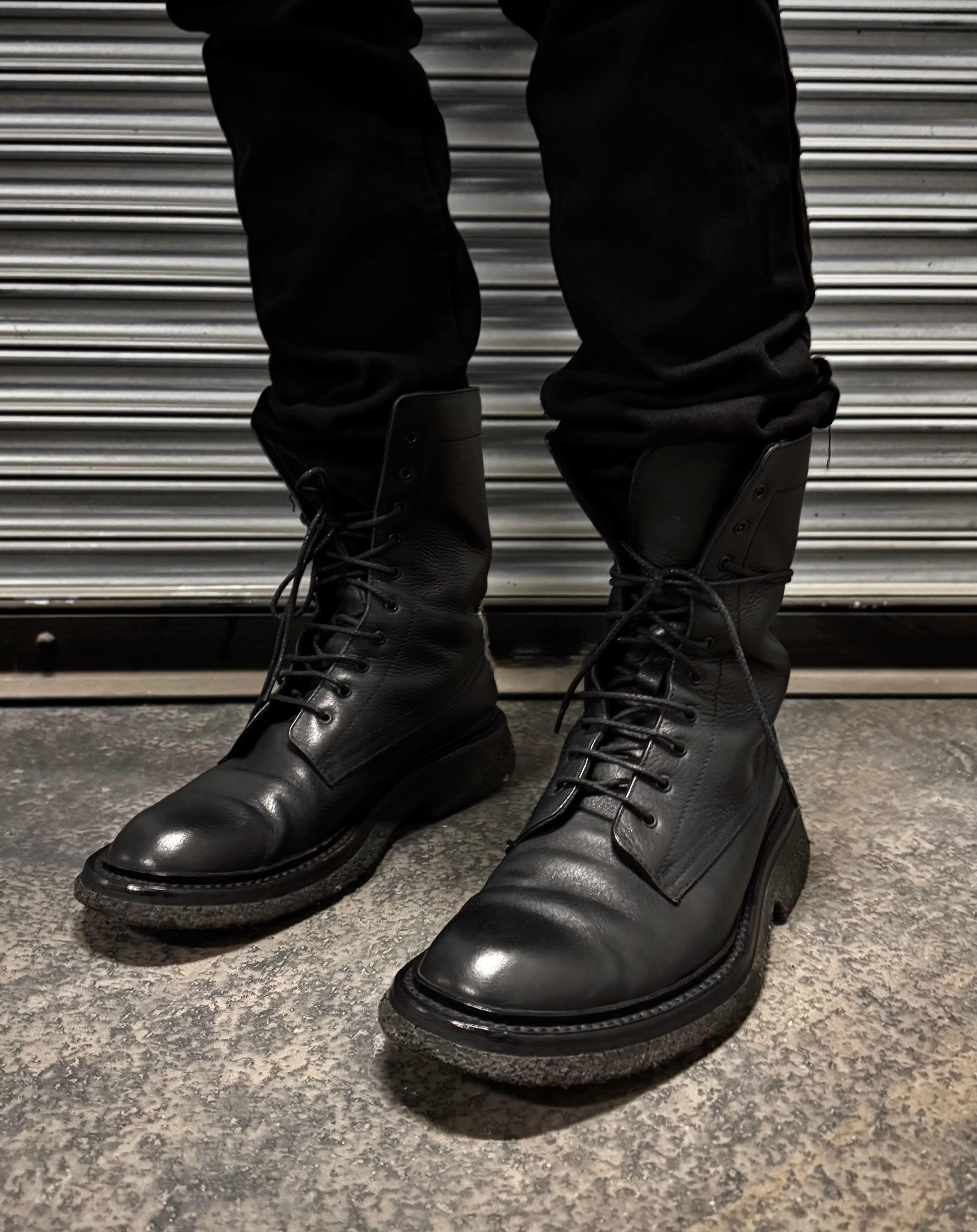 DIOR HOMME by Hedi Slimane AW07 “Navigate” Military Leather Lace