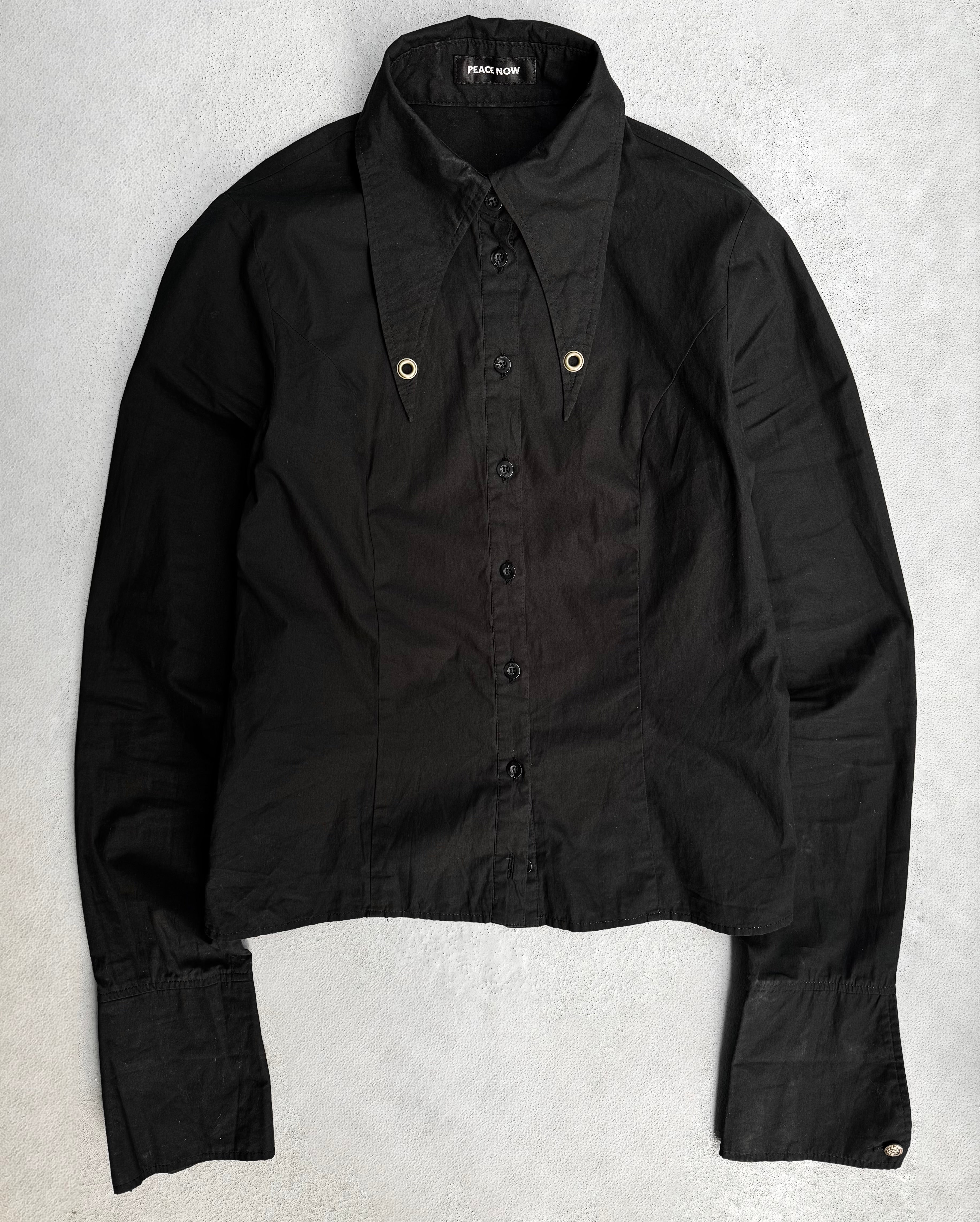 B.P.N Early 00s Gothic Batwing Button-up Shirt – DRIEW