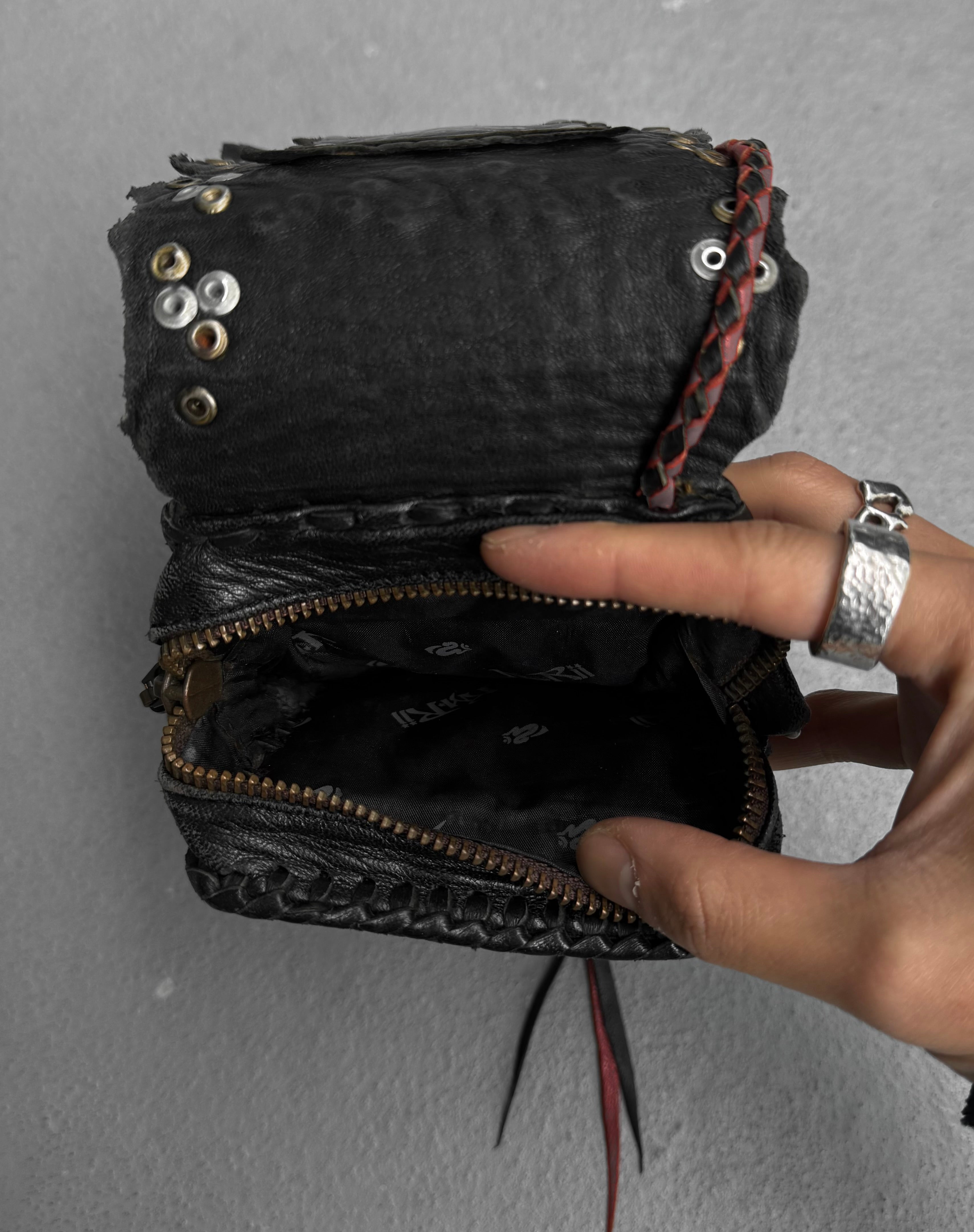 KMRii Early 00s Custom 'Dragon Eye' Leather Zip Pouch – DRIEW