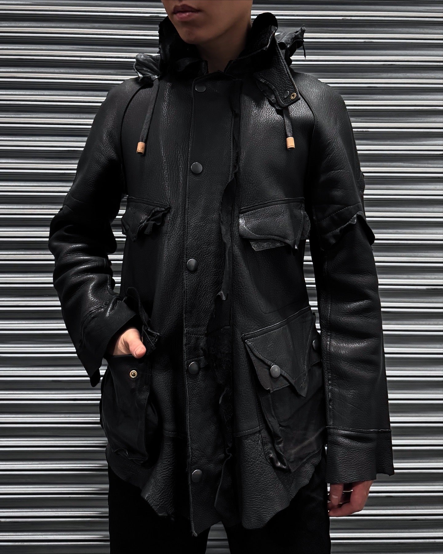 TakahiroMiyashita TheSoloist. AW14 Rough Out Deerskin Leather