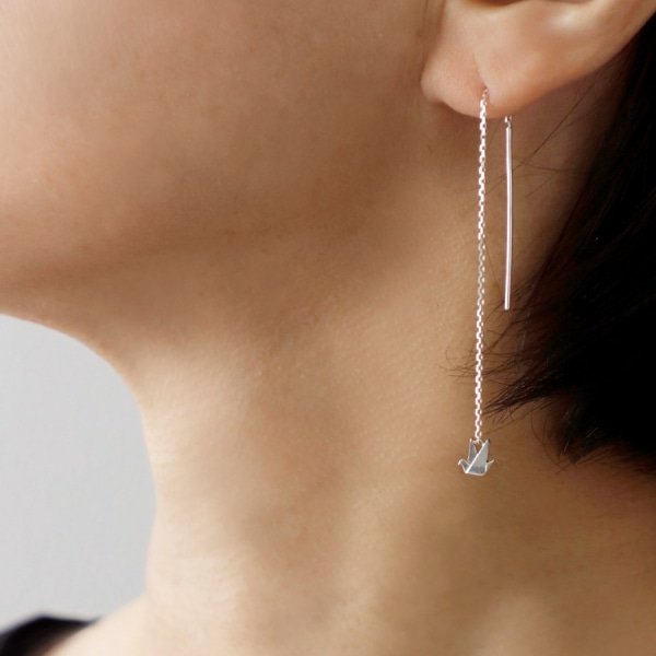 新品未使用　hazama 惹く手あまたのピアス　 シルバー 2024-25AW 惹く手あまたのピアス #hazama_fashion