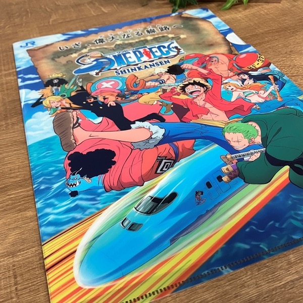 ONE PIECE 新幹線 A4 クリアファイル: 鉄道グッズ│DISCOVER WEST mall