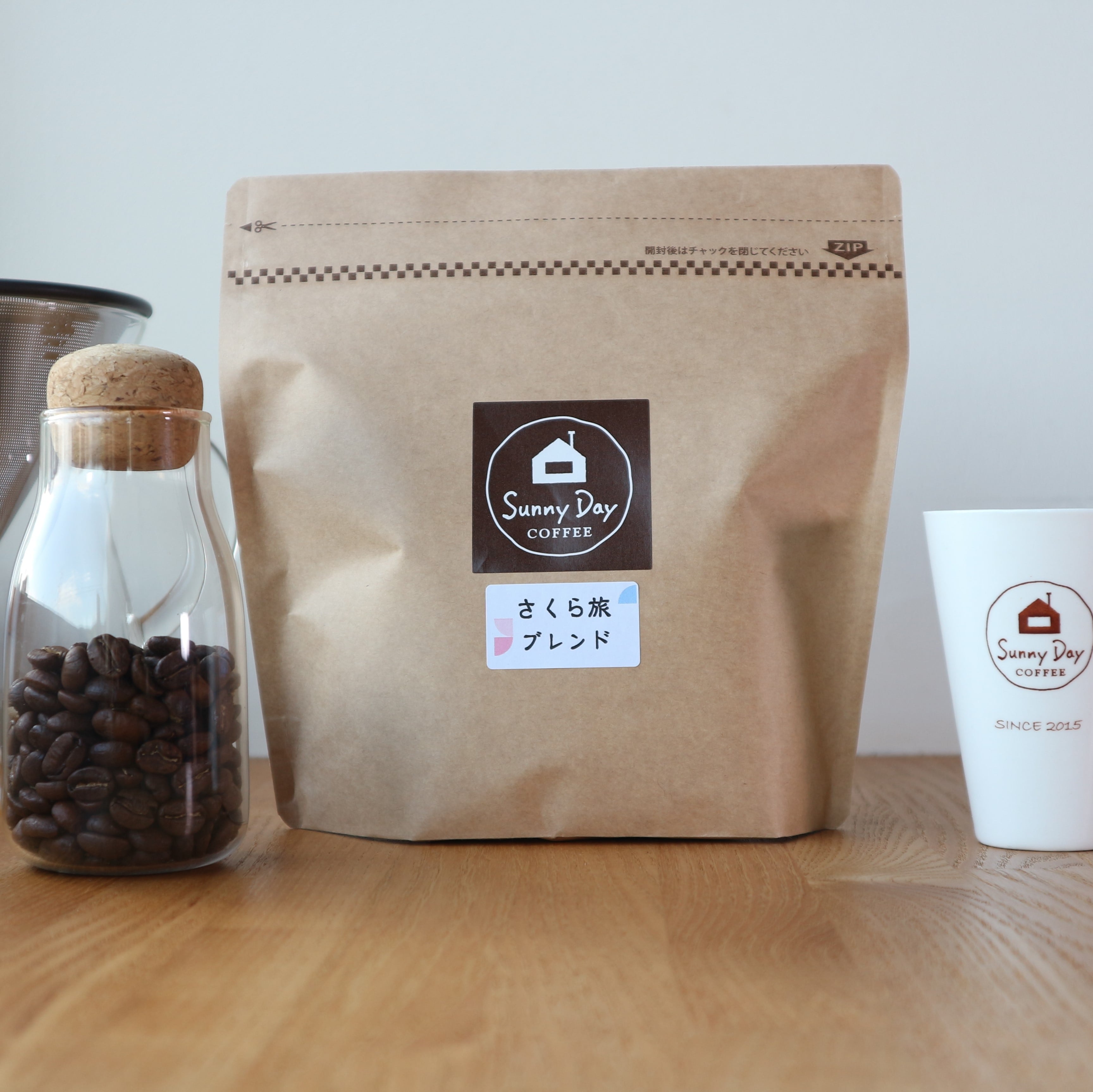 コーヒー さくら旅ブレンド 200g: せとうちエリア│DISCOVER WEST mall