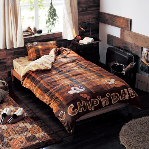 チップ＆デールとチェック柄！ベルメゾン ディズニー「マイクロ