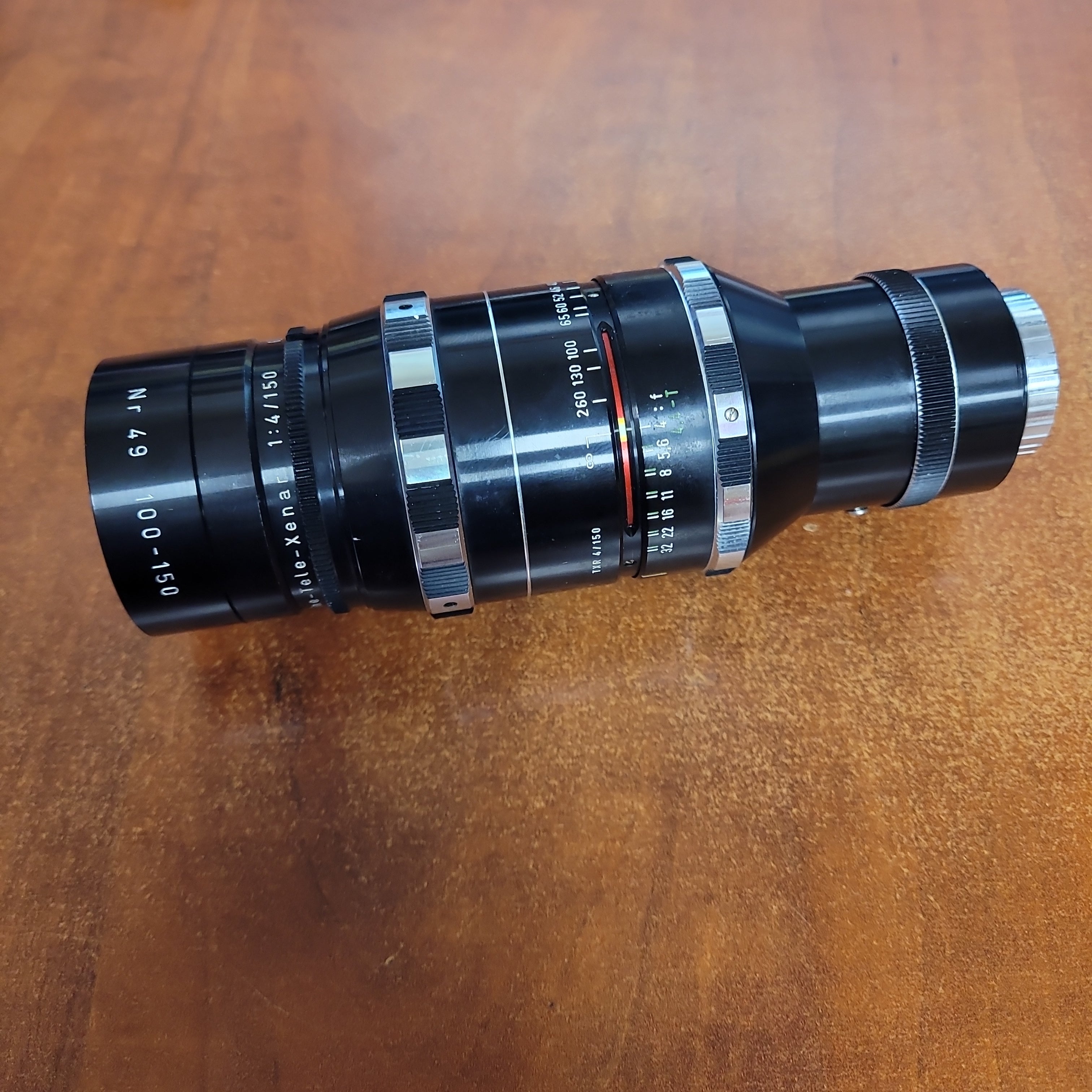 Schneider Kreuznach Cine-Tele-Xenar 150mm f4/T4.4 C Mount lens S