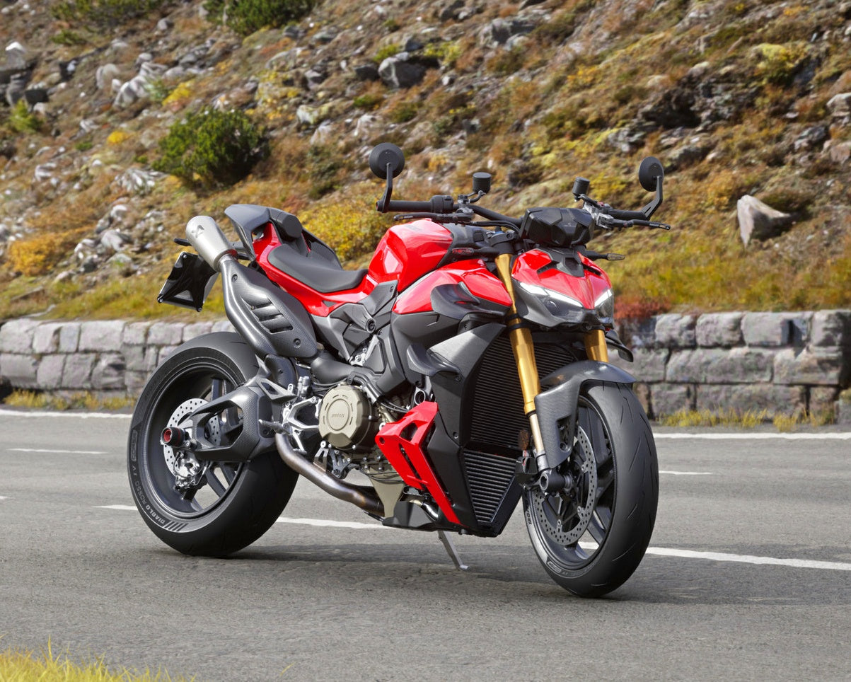 DUCATI 2025-2026 StreetFighterV4 カーボン製ウィングセット