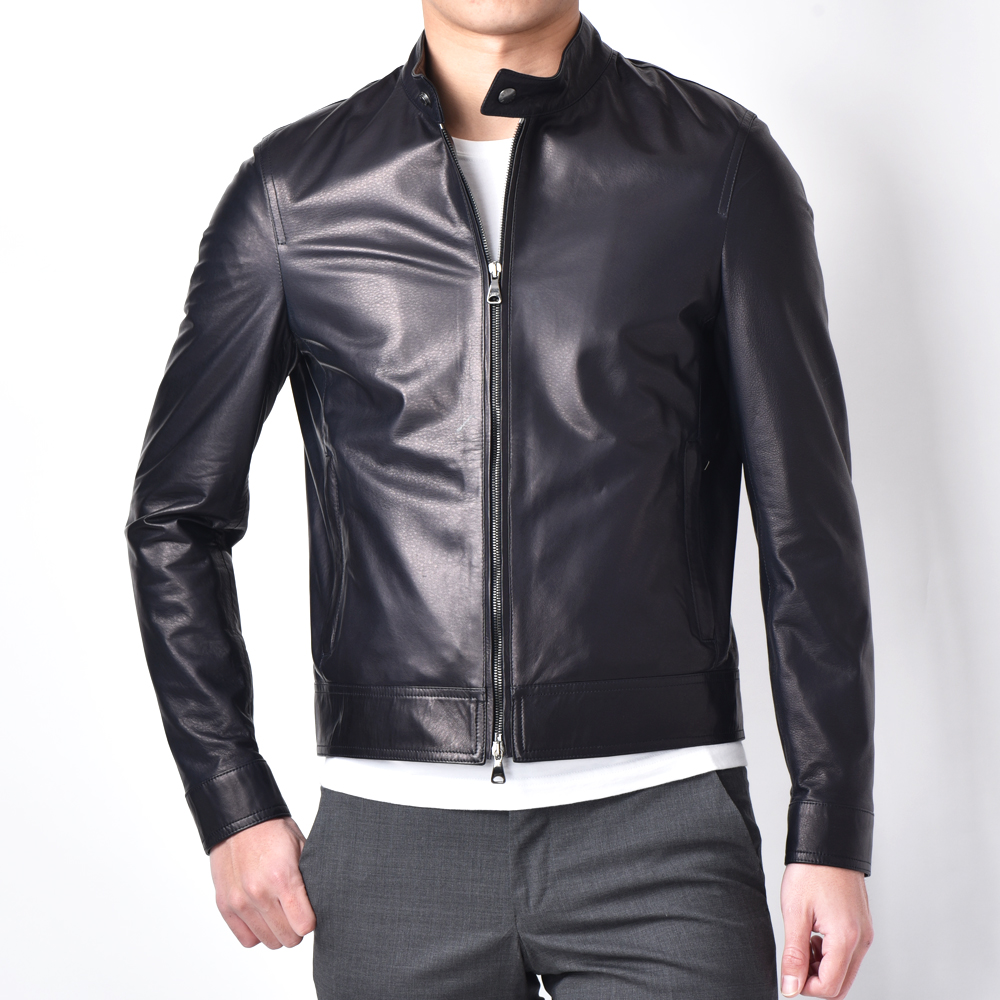 EMMETI JURI NAPPA MANGA ラムナッパマンガレザーシングルライダース