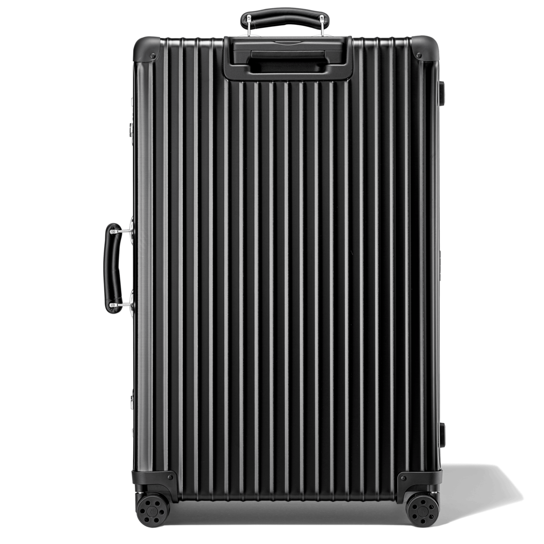 RIMOWA Classic Check-In L Aluminium Suitcase in Black 79x53x28 - Shop