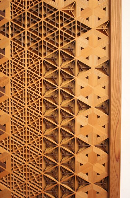 多種デザイン 組子細工 壁掛 R0487｜骨董店 のびる 古美術 骨董 和風