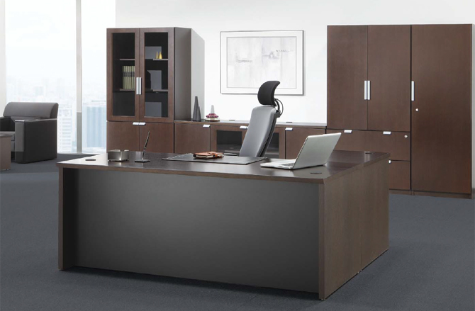 内田洋行 内田洋行 役員用家具 EDファニチュア SYシリーズ L型デスク