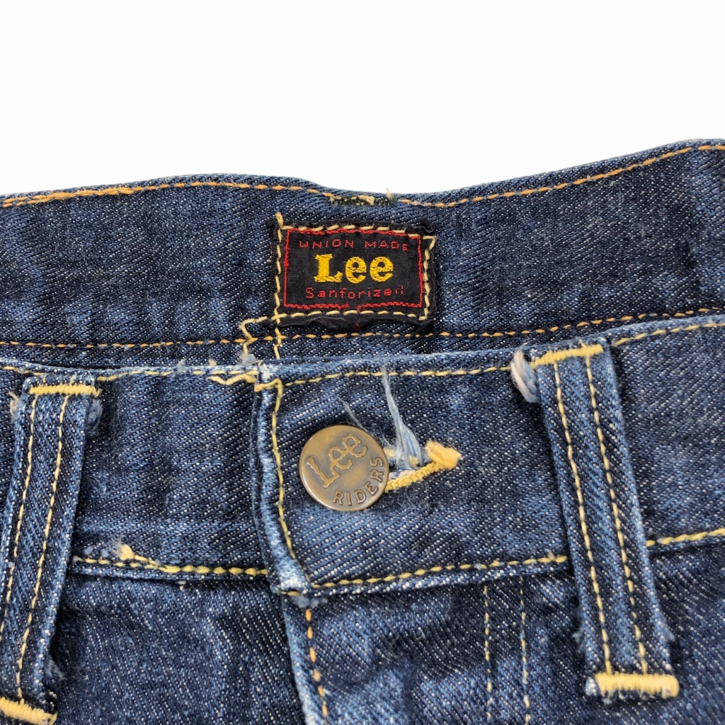 LEE 101Z 40S 「センター赤、片耳、実寸W35 L30」｜SAFARI サファリ