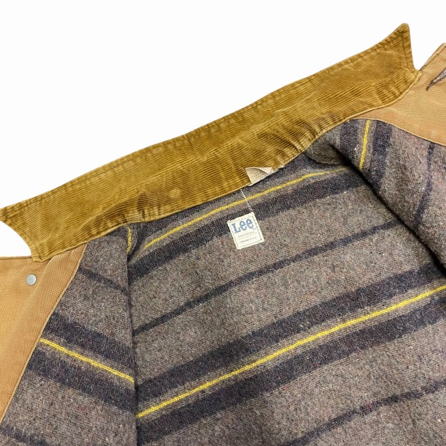 LEE 92-LJ DUCK COVERALL 70S 「ダック生地、ブランケットライナー