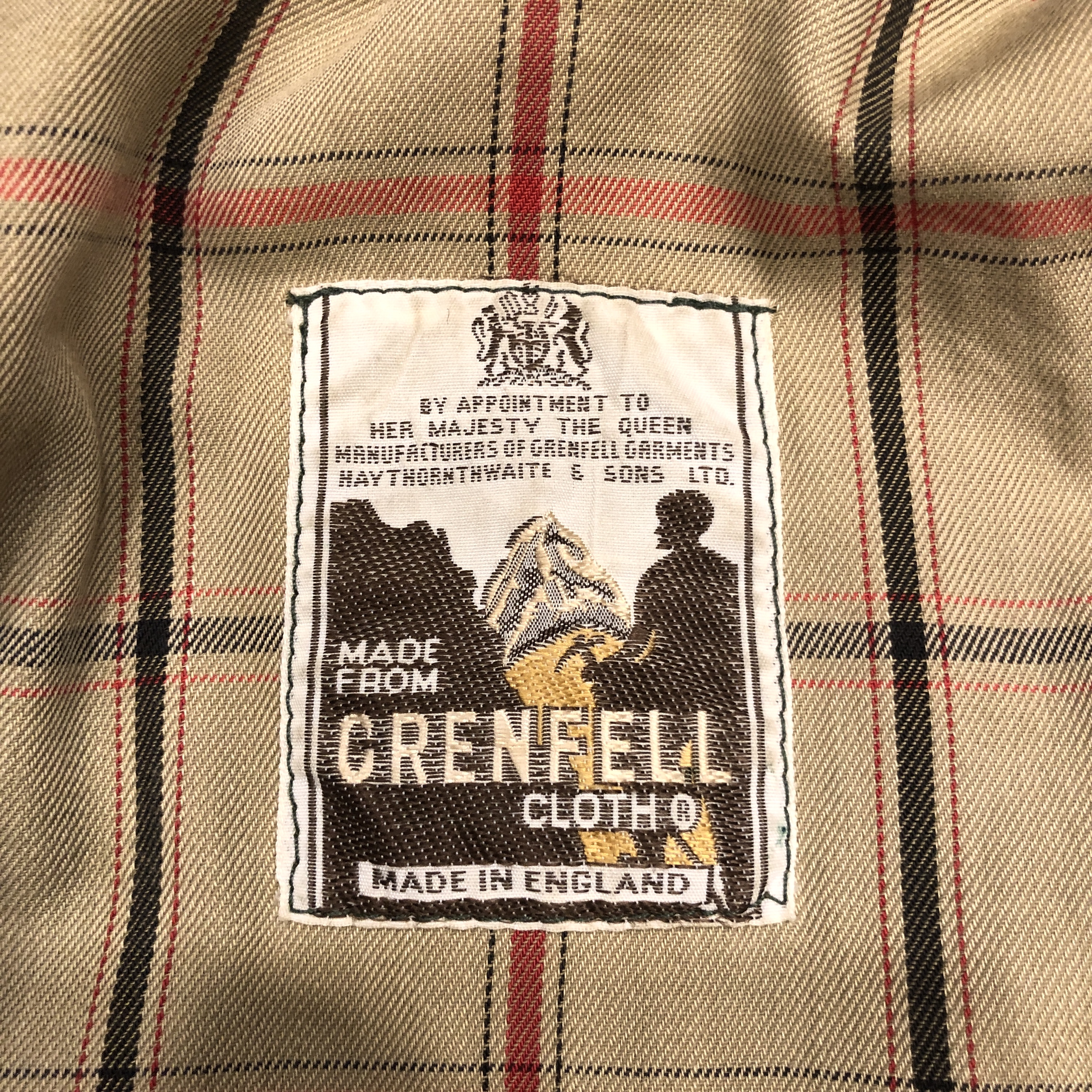 GRENFELL COUNTRY JACKET MADE IN ENGLAND 1970-80's｜SAFARI サファリ