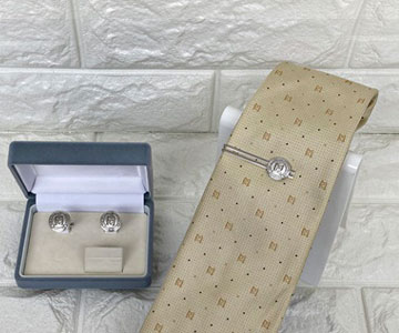 タイピン＆カフス（シルバータイプ）|ニューモラルブックストア