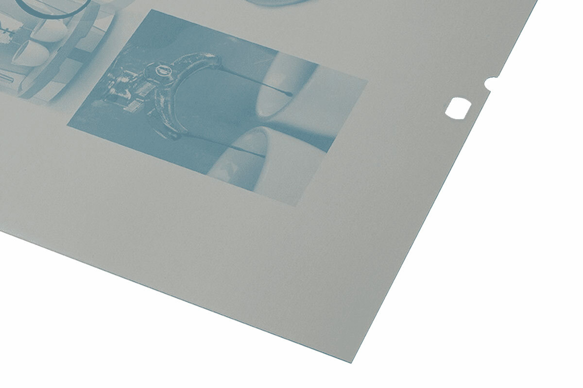 ECO3 Azura TS - Chem-free thermal offset plate for commercial printers