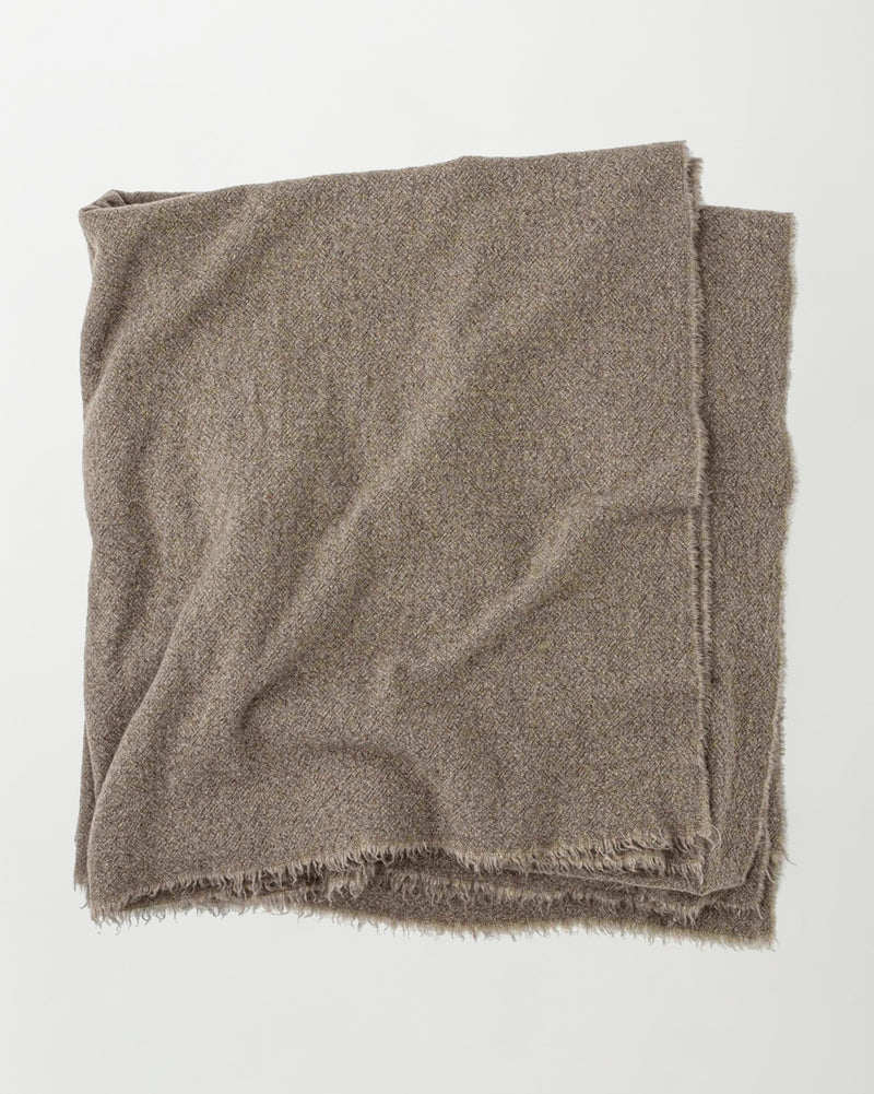 Raw cashmere blanket – ÉCHAPPER | エシャペ