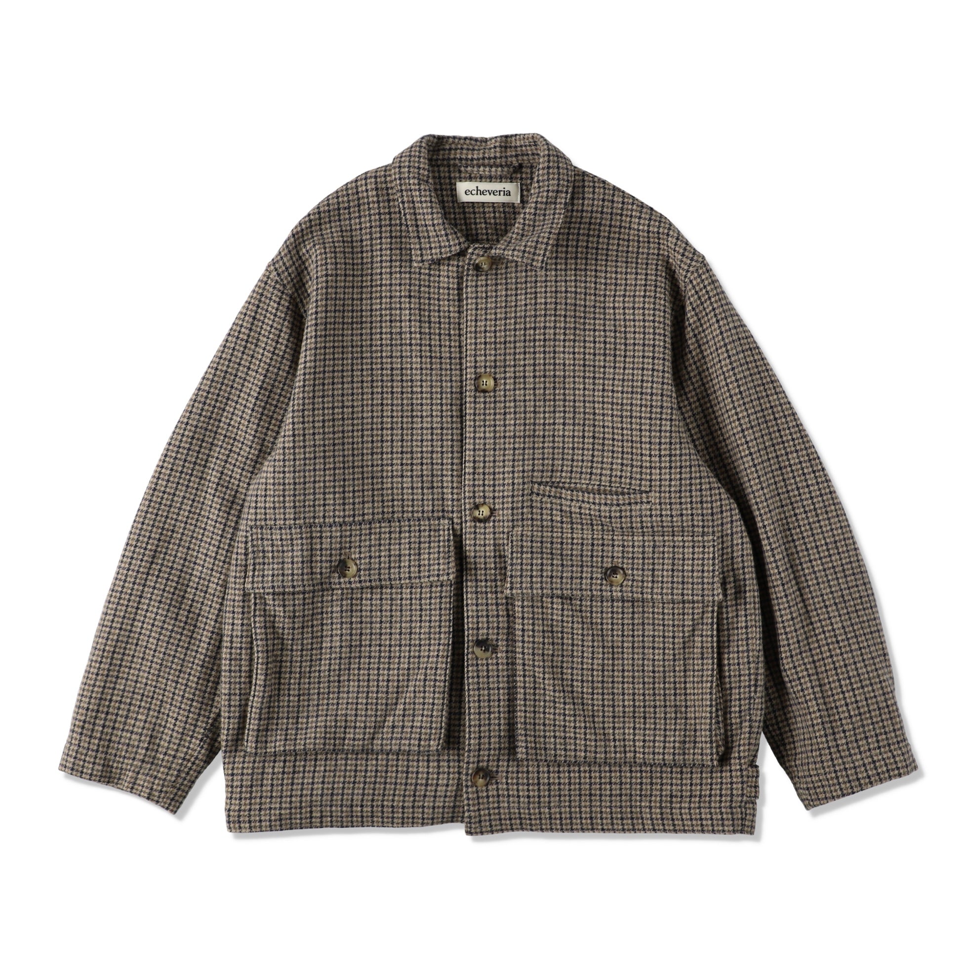 alpaca wool trip jkt – echeveria official store