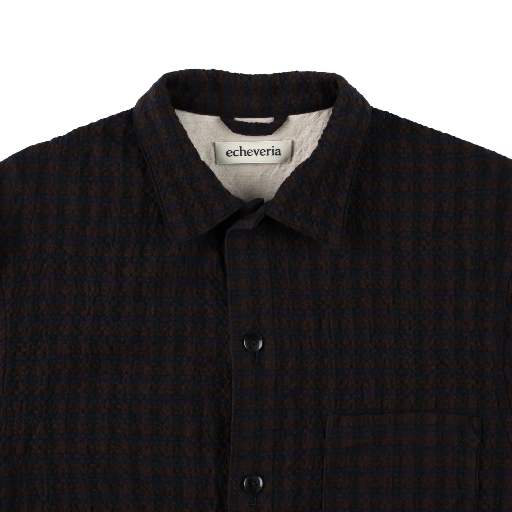 Cotton Wool Check Shirt – echeveria official store