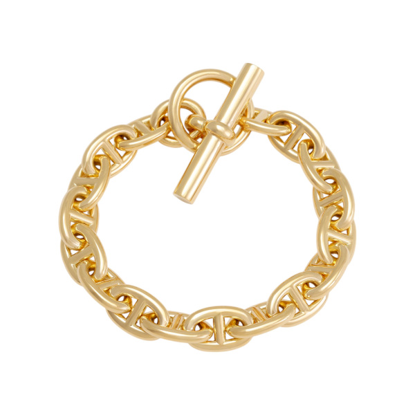 未使用] エルメス シェーヌダンクル PM 16コマ H218835B ブレスレット